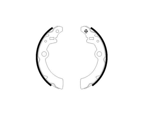 Brake Shoe Set, Image 2