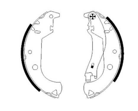 Brake Shoe Set, Image 2