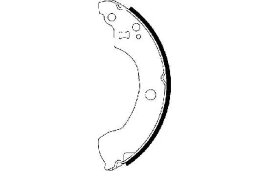 Brake Shoe Set, Image 2