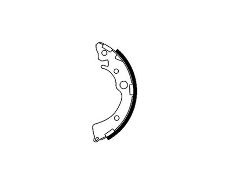 Brake Shoe Set, Image 2