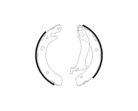 Brake Shoe Set, Image 2