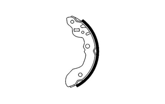 Brake Shoe Set, Image 2