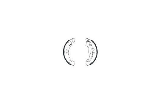 Brake Shoe Set, Image 2