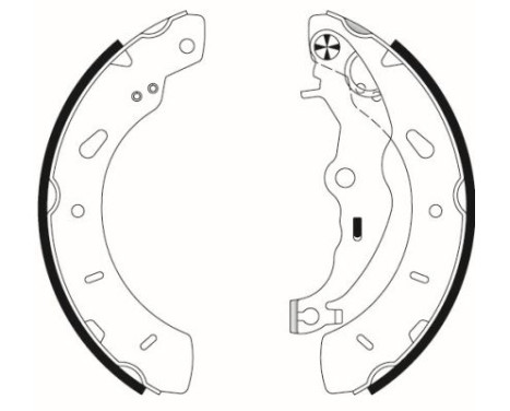 Brake shoe set, Image 2
