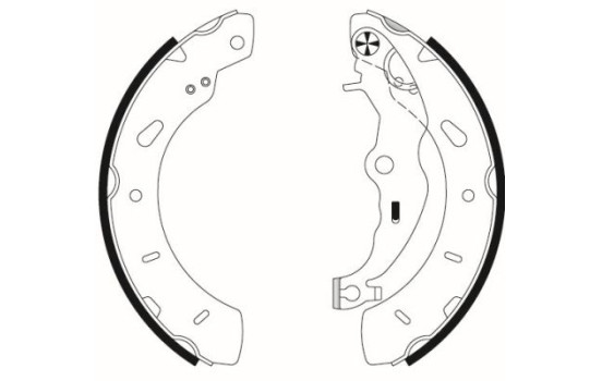Brake shoe set, Image 2