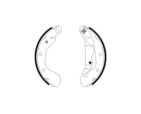 Brake shoe set, Image 2