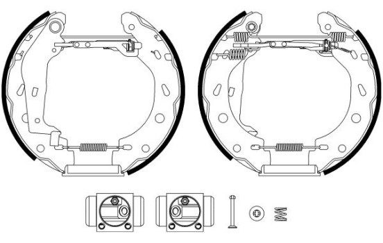 Brake shoe set, Image 2