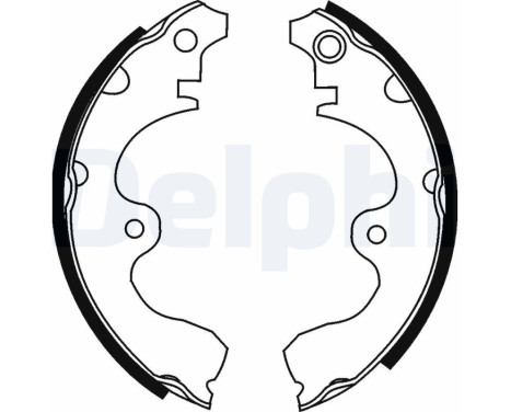 Brake Shoe Set, Image 2