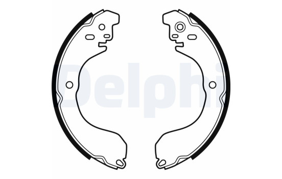 Brake shoe set