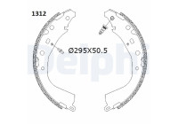 Brake shoe set