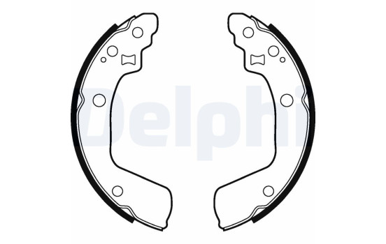 Brake shoe set