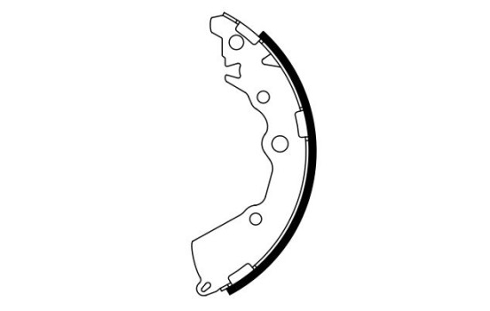 Brake Shoe Set, Image 2