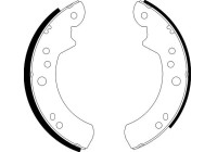 Brake shoe set