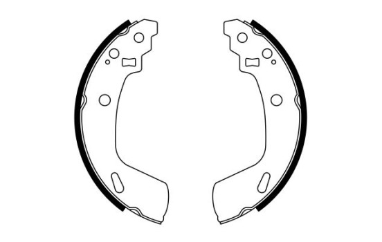 Brake Shoe Set, Image 5