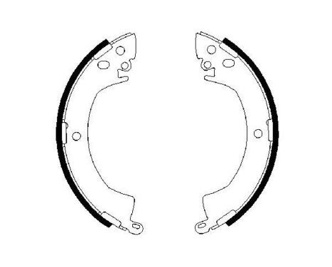 Brake Shoe Set, Image 5