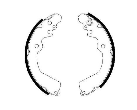 Brake Shoe Set, Image 5