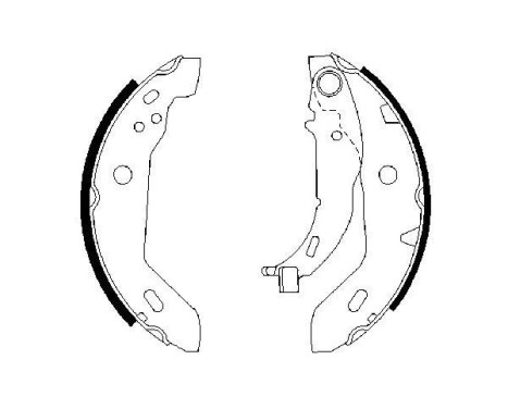 Brake Shoe Set, Image 5