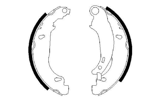 Brake Shoe Set, Image 5