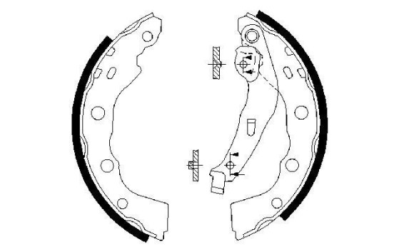 Brake Shoe Set