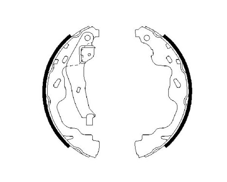 Brake Shoe Set, Image 6