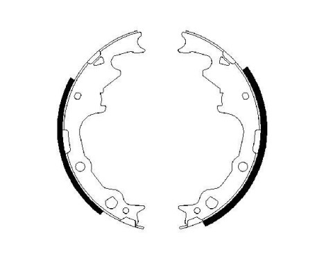 Brake Shoe Set, Image 5