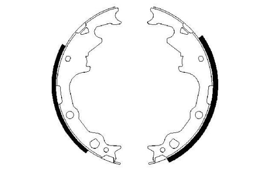 Brake Shoe Set, Image 5