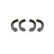Brake Shoe Set, Thumbnail 3