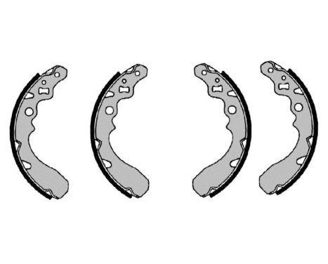 Brake Shoe Set, Image 2