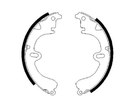 Brake Shoe Set, Image 5