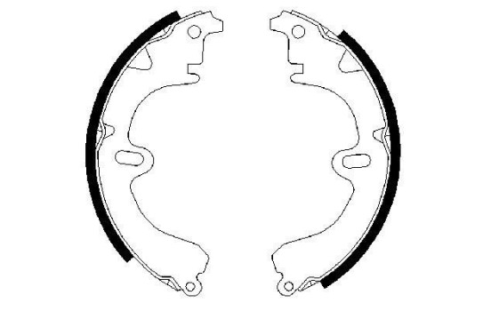 Brake Shoe Set, Image 2