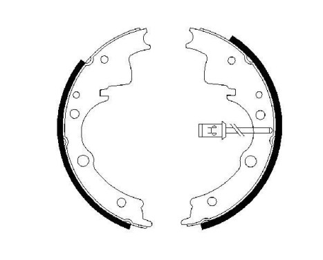 Brake Shoe Set, Image 5