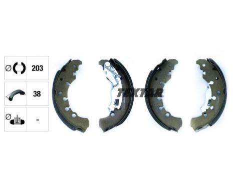 Brake Shoe Set, Image 2