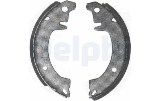 Brake shoe set