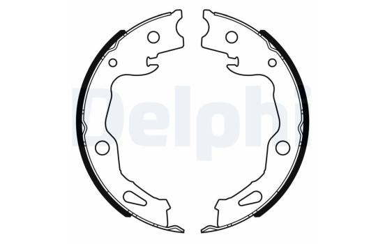 Brake shoe set