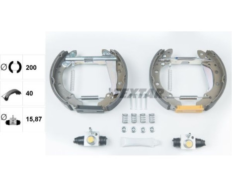 Brake shoe set, Image 2