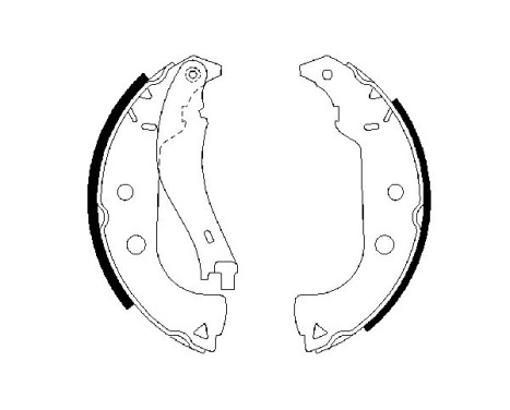 Brake shoe set, Image 5