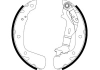 Brake shoe set