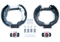 Brake shoe set