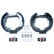 Brake shoe set