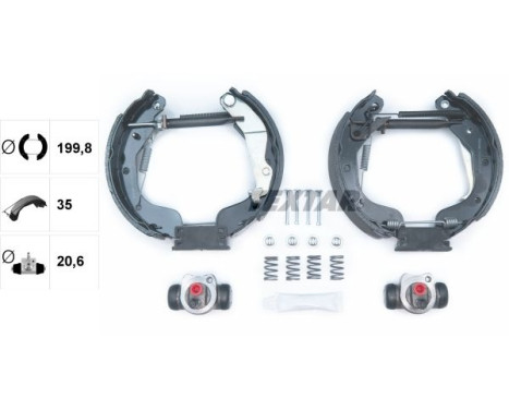 Brake shoe set, Image 2