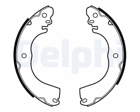 Brake shoe set