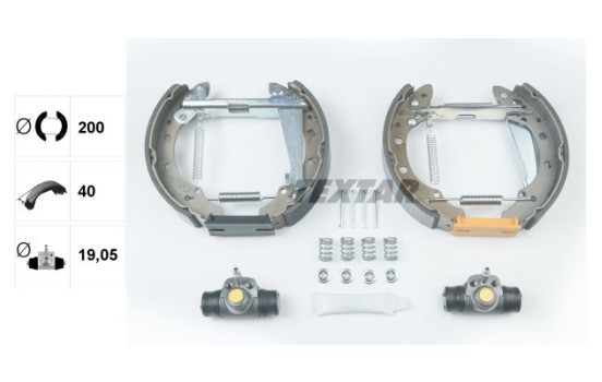 Brake shoe set, Image 2