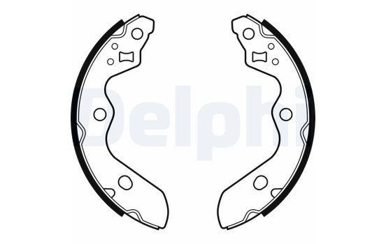 Brake shoe set