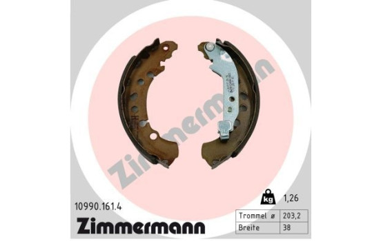 Brake shoe set