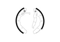 Brake shoe set