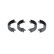 Brake Shoe Set, Thumbnail 4