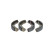 Brake Shoe Set, Thumbnail 4