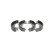 Brake Shoe Set, Thumbnail 4