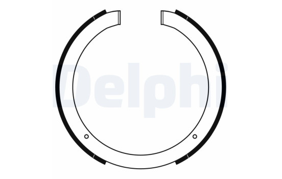 Brake shoe set