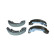 Brake shoe set